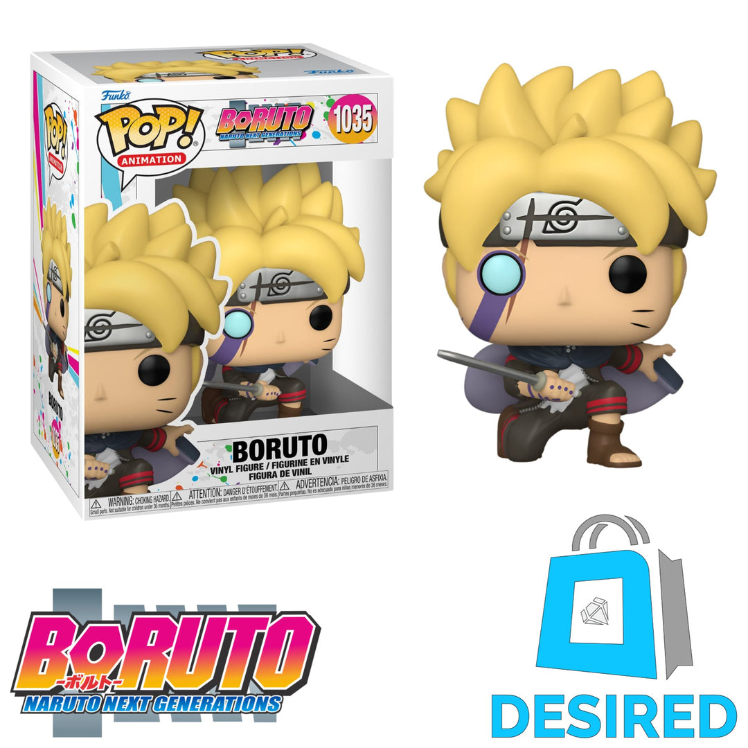 Boruto (w/ Marks) #1035 - Boruto Naruto Next Generation Funko Pop! - Desired Collectibles Limited