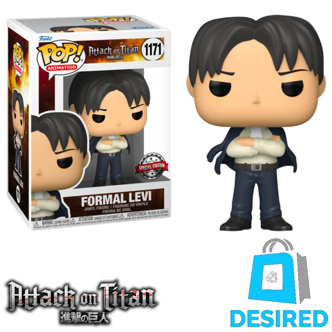 Formal Levi #1171 - Attack on Titan Funko Pop! - Desired Collectibles Limited