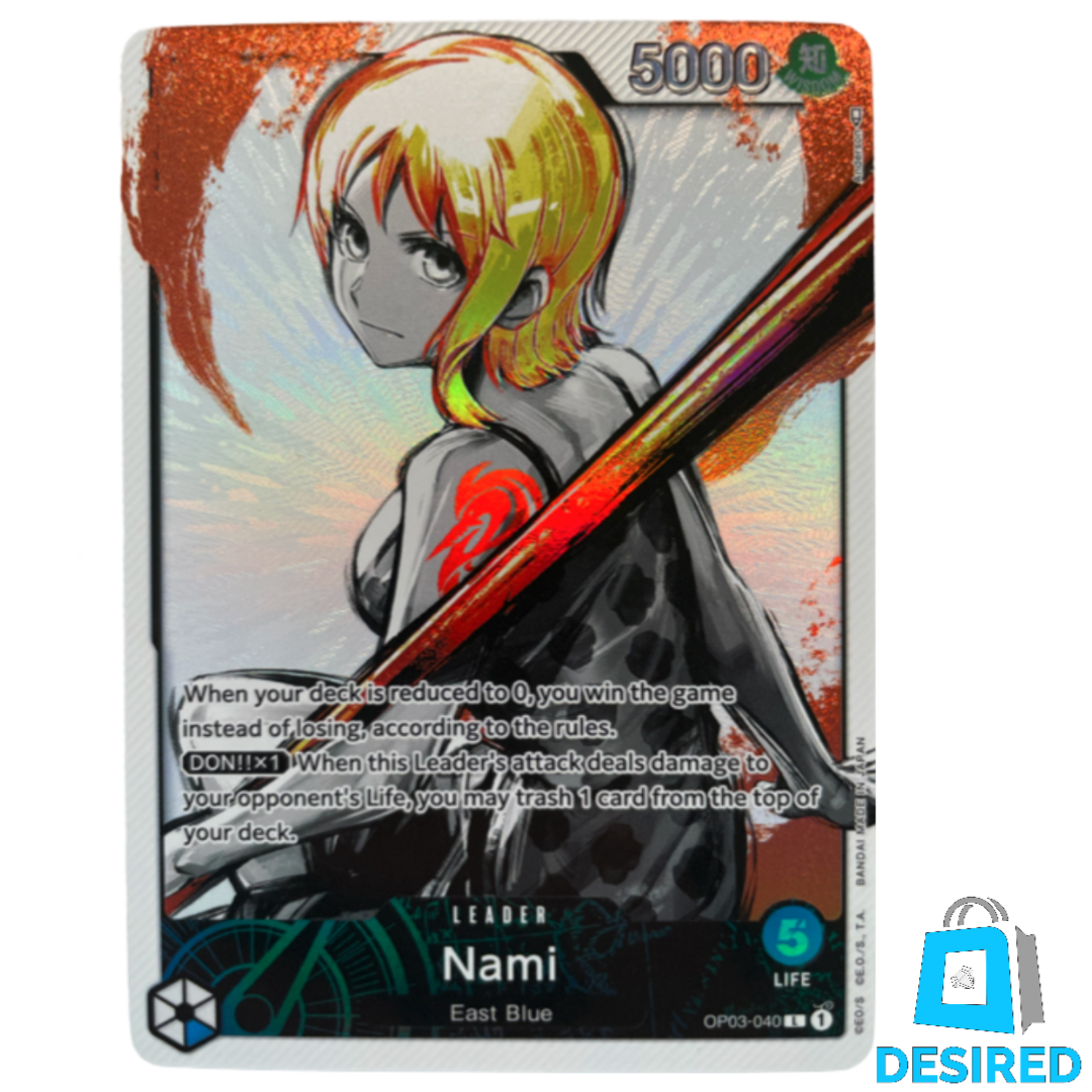 Nami (Alternate Art) OP03-040 L - Pillars Of Strength OP03