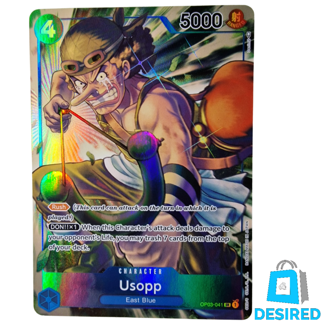 Usopp (Alternate Art) OP03-041 SR - Pillars Of Strength OP03