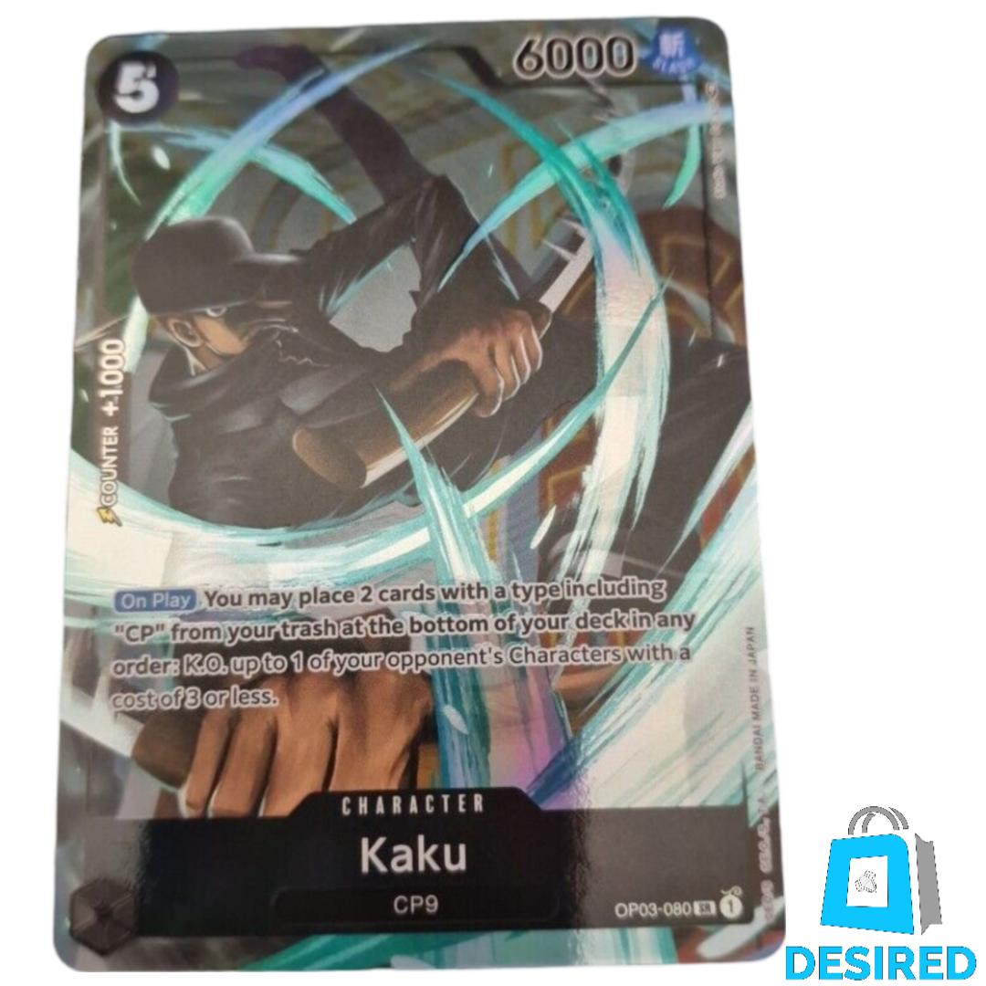 Kaku (Alternate Art) OP03-080 SR - Pillars Of Strength OP03