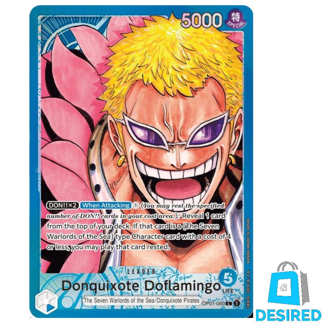 Donquixote Doflamingo (Alternative Art) OP01-060 L - Romance Dawn OP01