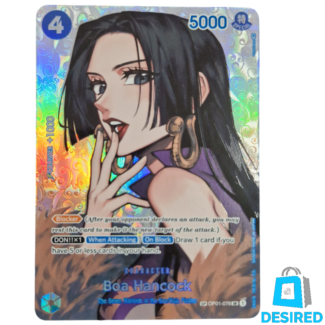 Boa Hancock (Alternate Art) OP04-078 SP - Kingdoms Of Intrigue OP04