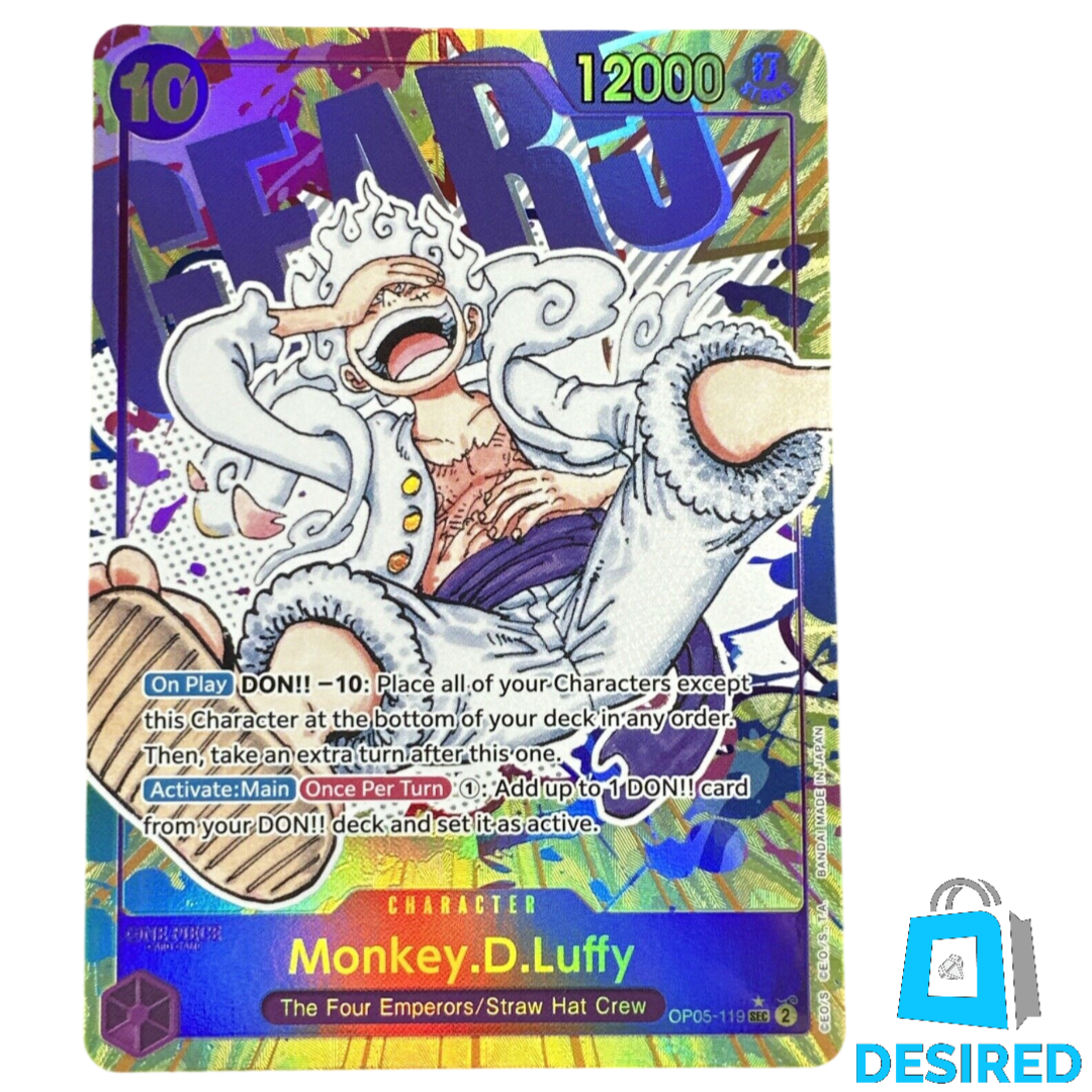 Monkey D Luffy (Alternate Art) OP05-119 SEC