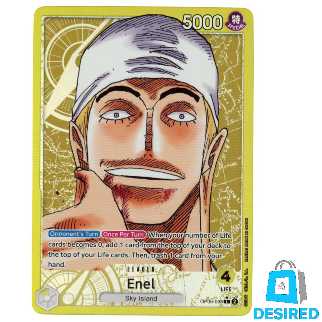 Enel (Alternate Art) OP05-098 L - Awakening Of The New Era (OP-05)