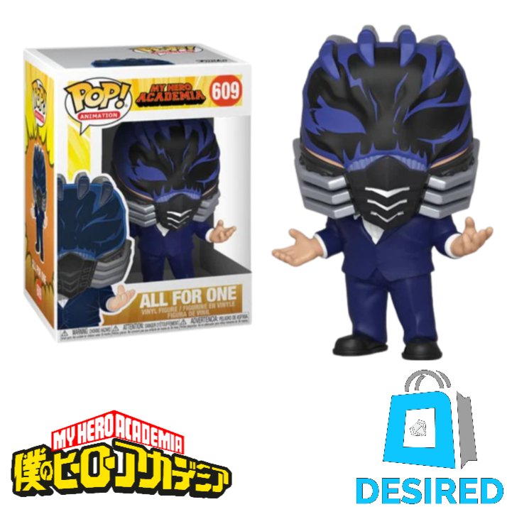 All For One #609 - My Hero Academia Funko Pop! - Desired Collectibles Limited