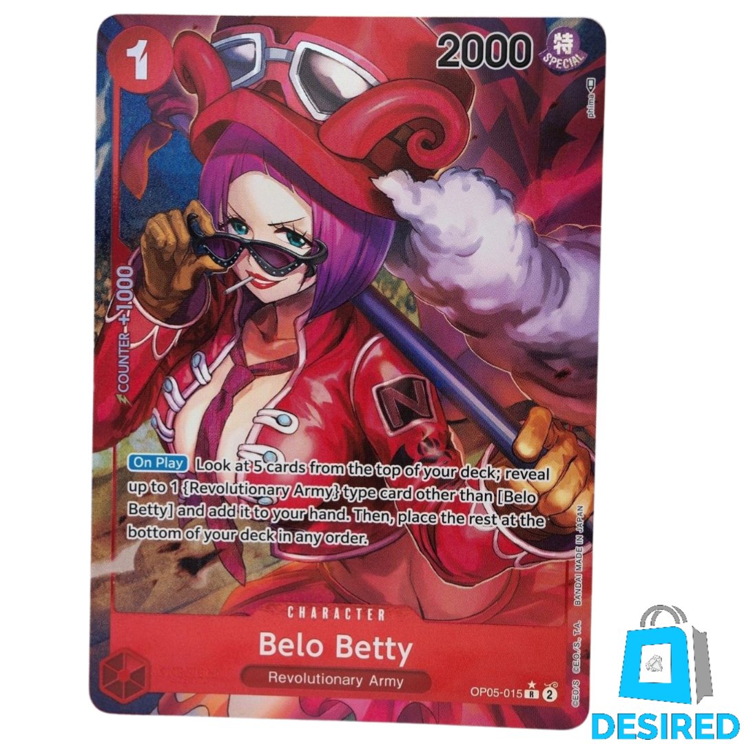 Belo Betty (Alternate Art) OP05-015 R - Awakening Of The New Era OP-05 - Desired Collectibles Limited