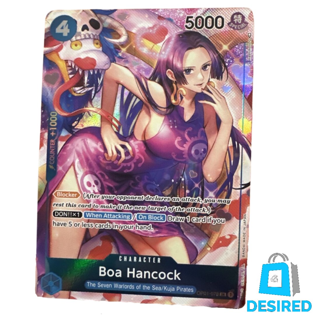 Boa Hancock (Alternative Art) OP01-078 - Romance Dawn OP01 - Desired Collectibles Limited