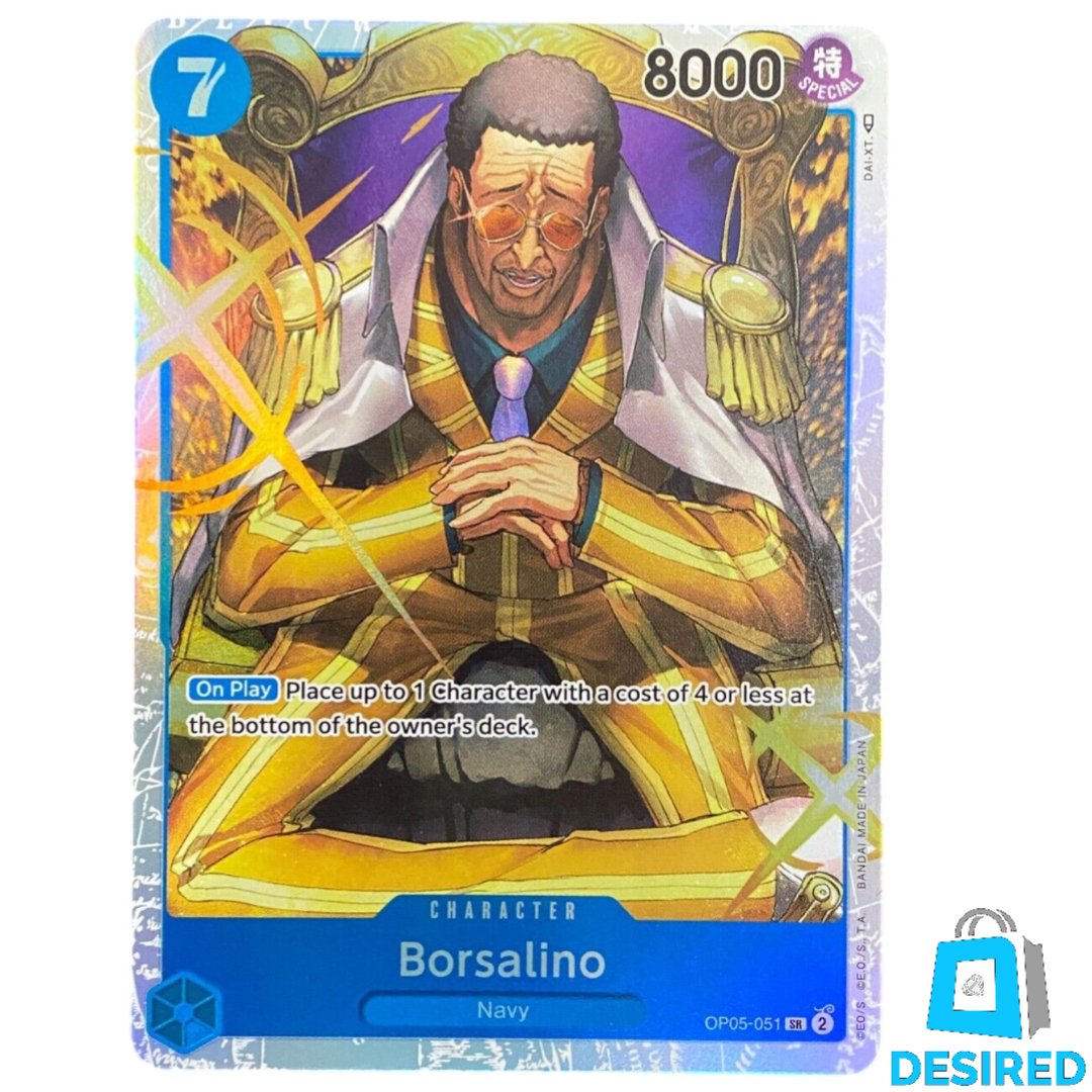 Borsalino OP05-051 SR - Awakening Of The New Era (OP-05) - Desired Collectibles Limited