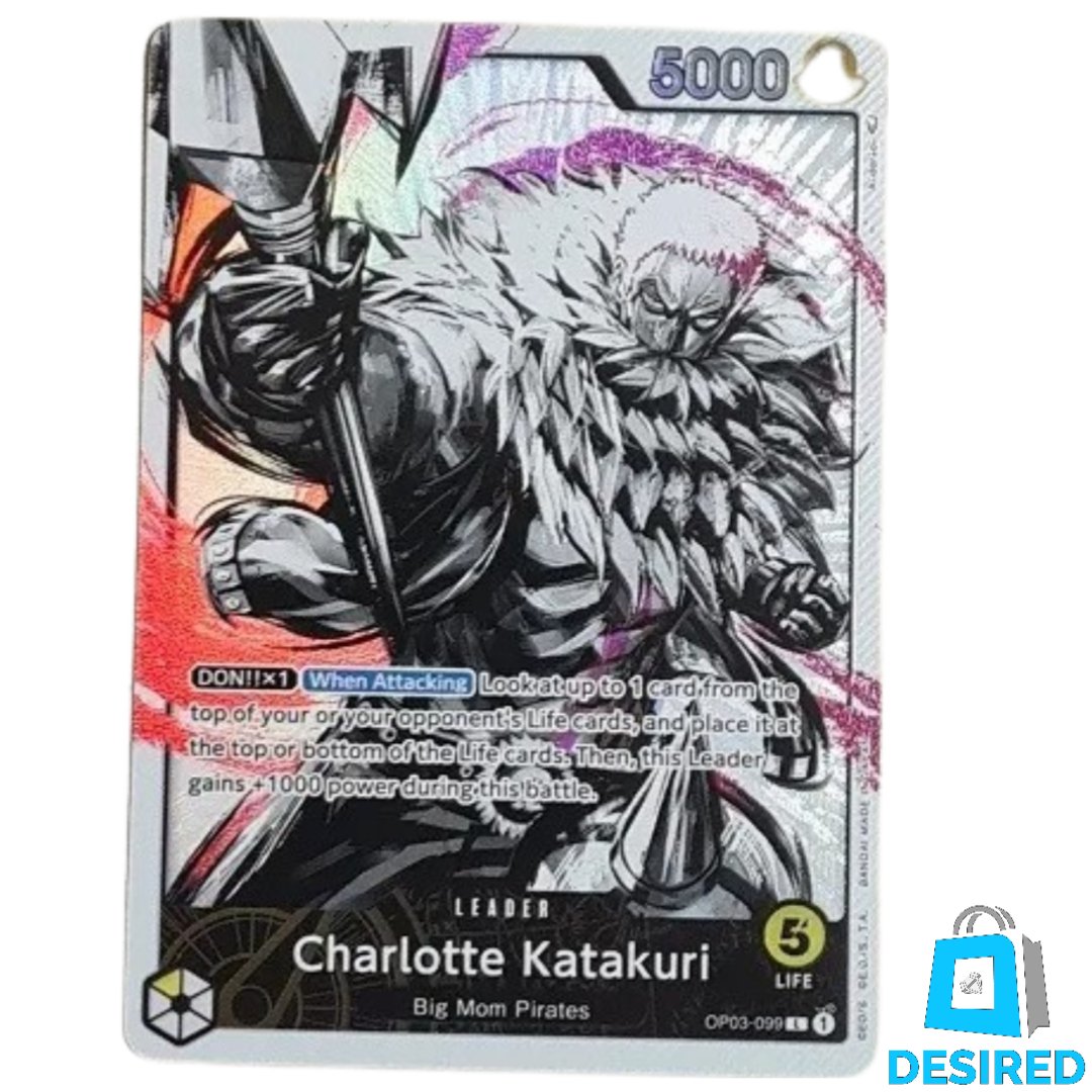 Charlotte Katakuri Leader (Alternate Art) OP03-099 L - Pillars Of Strength OP03 - Desired Collectibles Limited