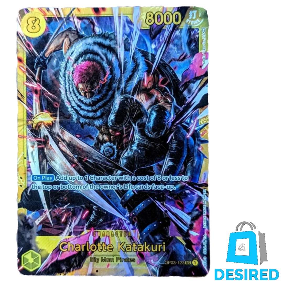 Charlotte Katakuri OP03-123 SEC - Pillars of Strength OP03 - Desired Collectibles Limited