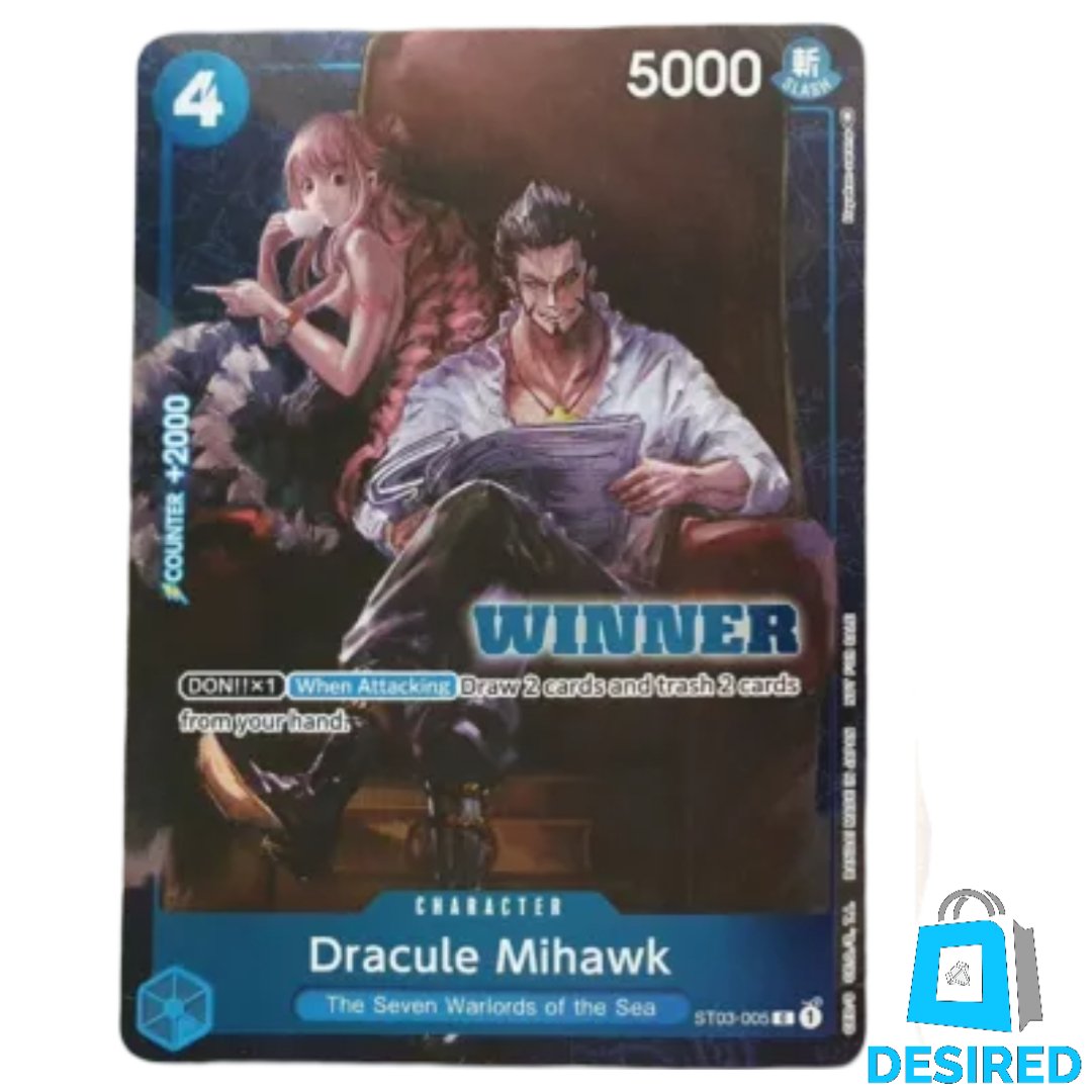 Dracule Mihawk ST03-005 C - Winner Pack Promo - Desired Collectibles Limited