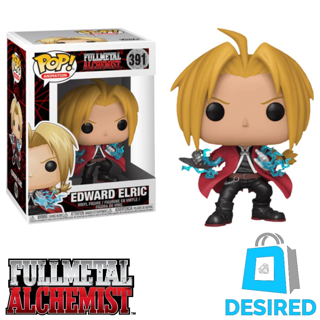 Edward Elric #391 - Full Metal Alchemist Funko Pop! - Desired Collectibles Limited