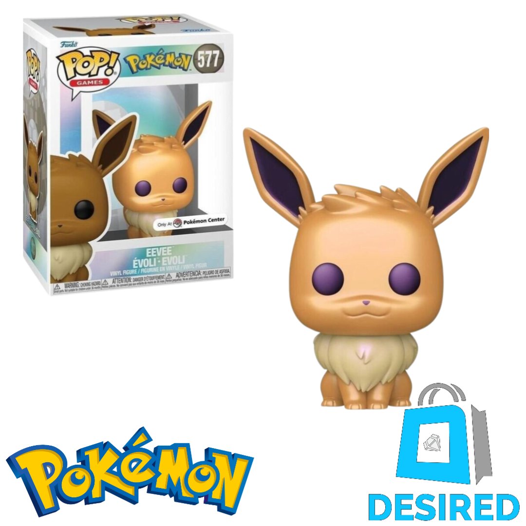 Eeevee Pearlescent Pokemon Center Exclusive - Pokemon Funko Pop! - Desired Collectibles Limited