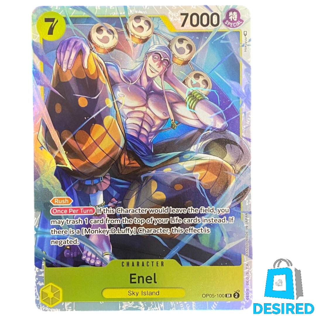 Enel OP05-100 SR - Awakening Of The New Era (OP-05) - Desired Collectibles Limited