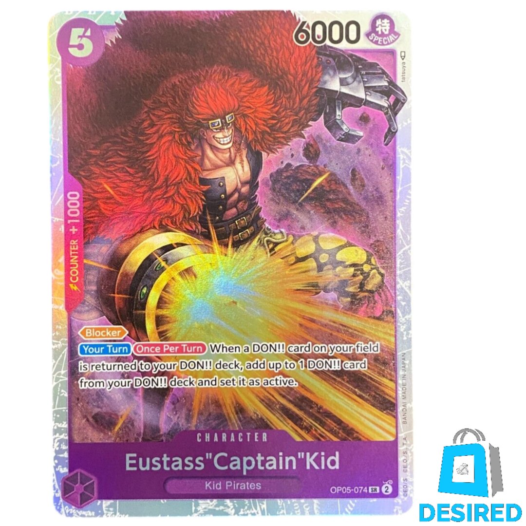 Eustass Captain Kid OP05-074 SR - Awakening Of The New Era (OP-05) - Desired Collectibles Limited