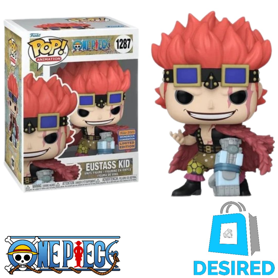 Eustass Kid 2023 Wondrous Convention #1287 - One Piece Funko Pop! - Desired Collectibles Limited