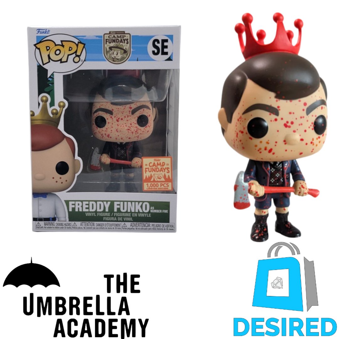 Freddy Funko As Bloody Number Five Le 1000 Pcs - Camp Fundays Funko Pop! - Desired Collectibles Limited