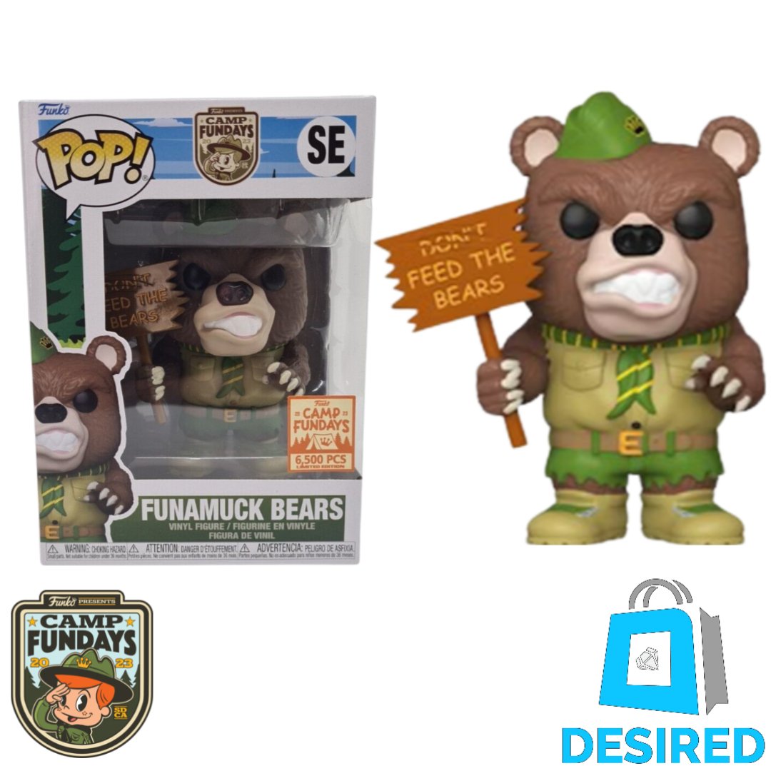 Funamuck Bears LE 6500 Pcs - Camp Fundays Funko Pop! - Desired Collectibles Limited