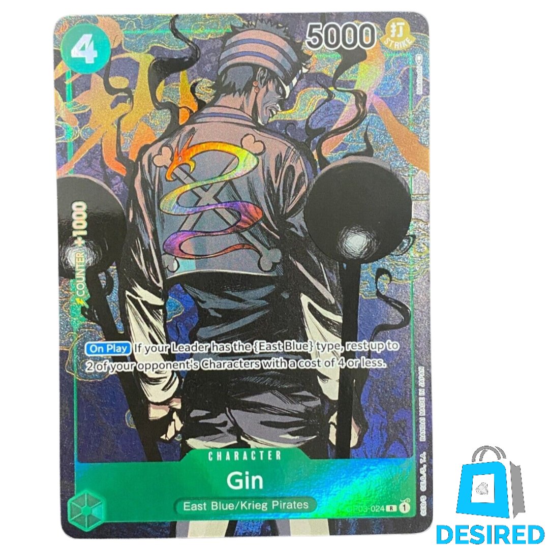 Gin (Alternate Art) OP03-024 R - Pillars Of Strength OP03 - Desired Collectibles Limited