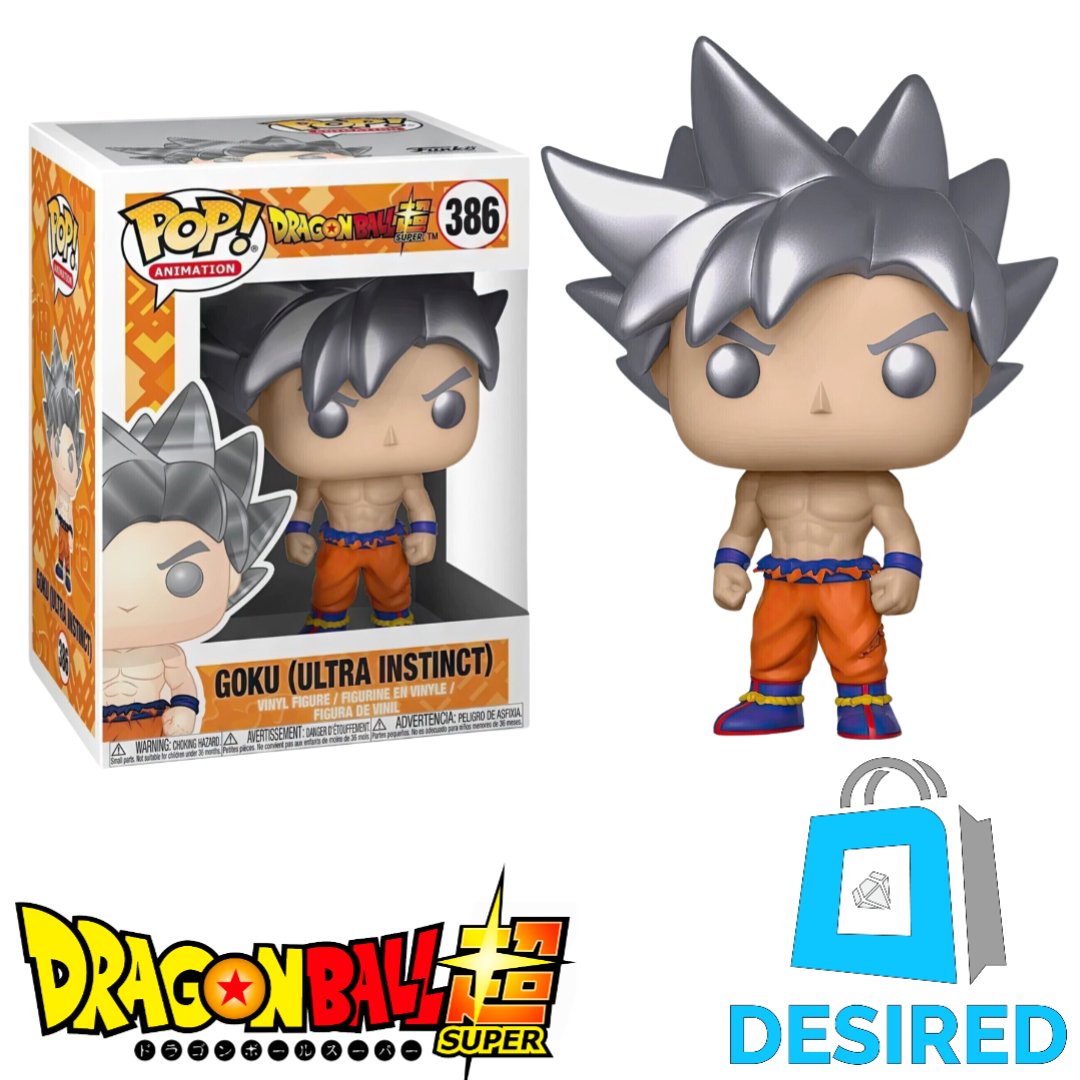 Goku (Ultra Instinct) #386 - Dragon Ball Z Funko Pop! - Desired Collectibles Limited