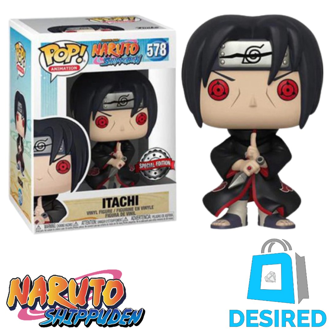 Itachi #578 - Naruto Funko Pop! - Desired Collectibles Limited