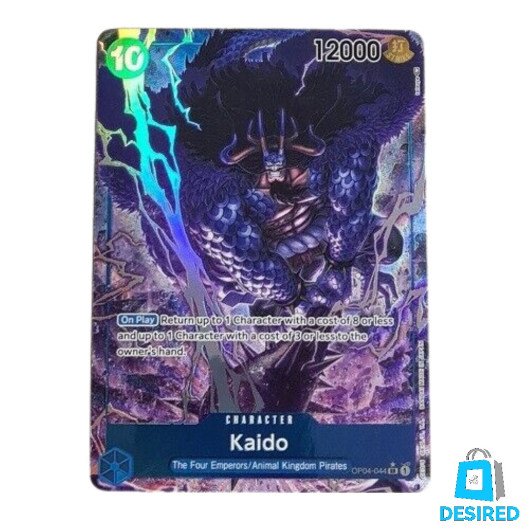 Kaido (Alternate Art) OP04-044 SR - Kingdoms of Intrigue (OP04) - Desired Collectibles Limited