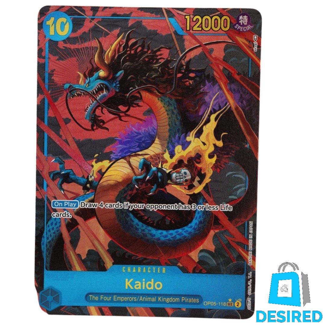 Kaido (Alternate Art) OP05-118 SEC - Awakening Of The New Era OP-05 - Desired Collectibles Limited