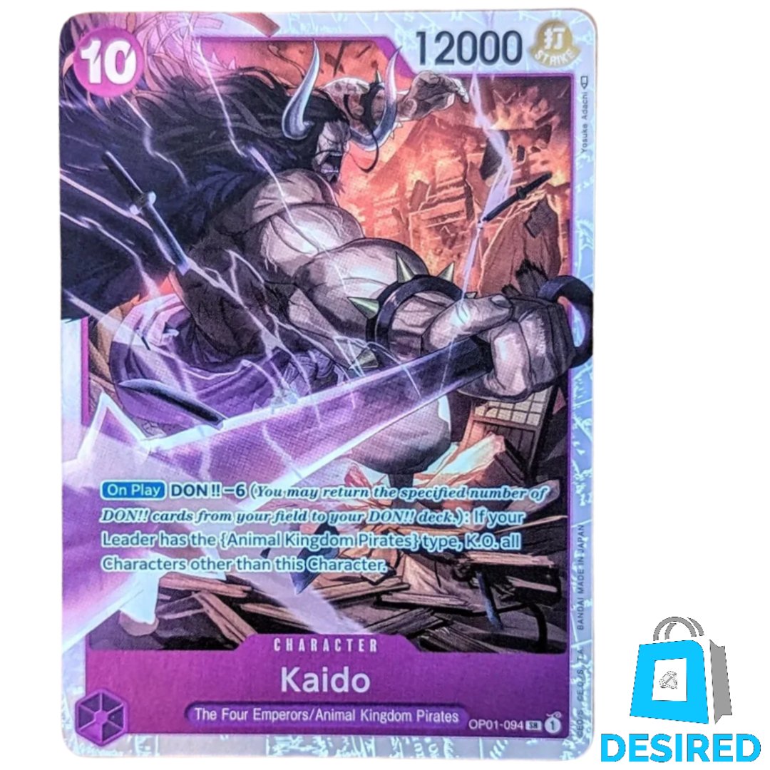 Kaido OP01-094 SR - Romance Dawn OP01 - Desired Collectibles Limited