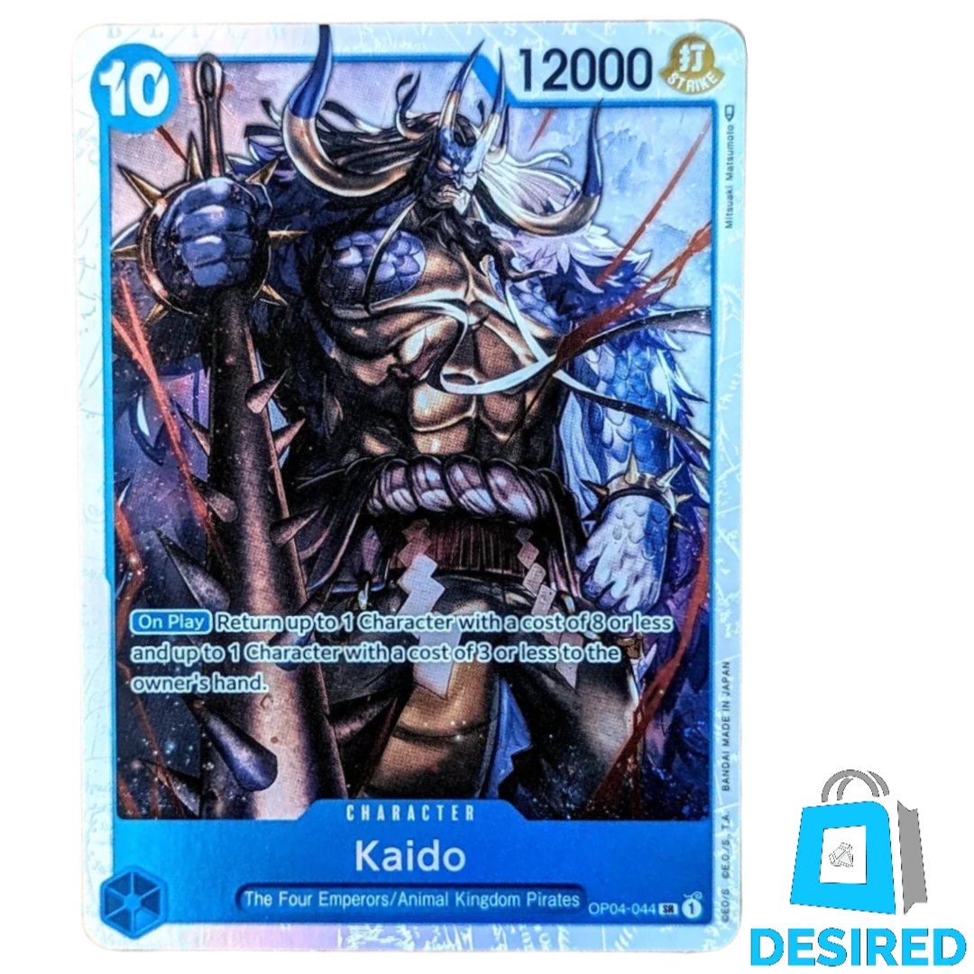 Kaido OP04-044 SR - Kingdoms of Intrigue OP04 - Desired Collectibles Limited