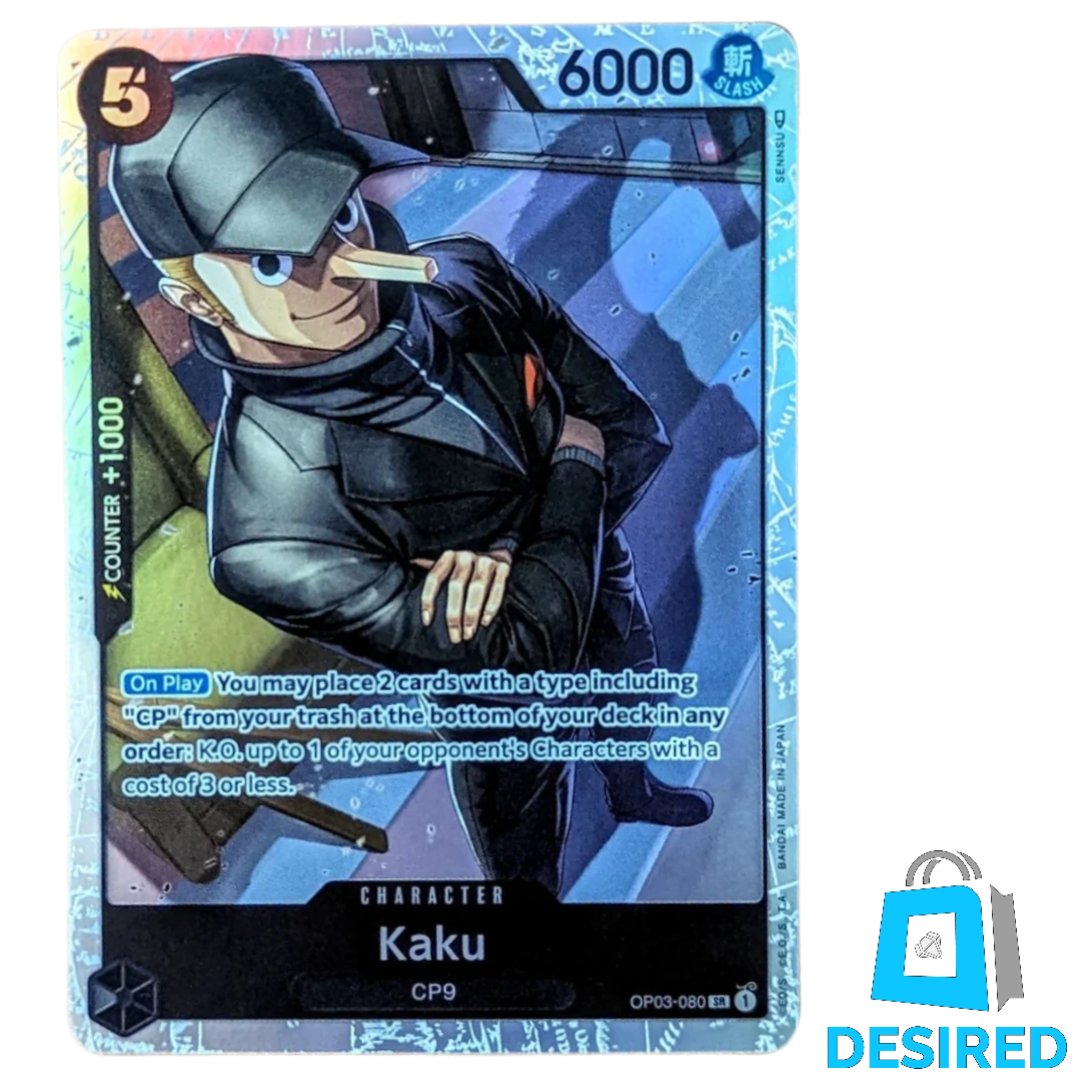 Kaku OP03-080 SR - Pillars of Strength OP03 - Desired Collectibles Limited