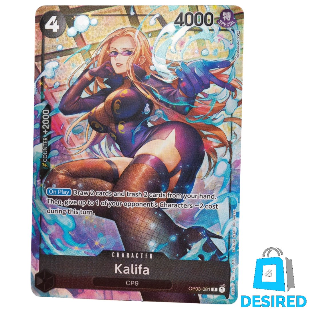 Kalifa (Alternate Art) OP03-081 R - Pillars Of Strength OP03 - Desired Collectibles Limited