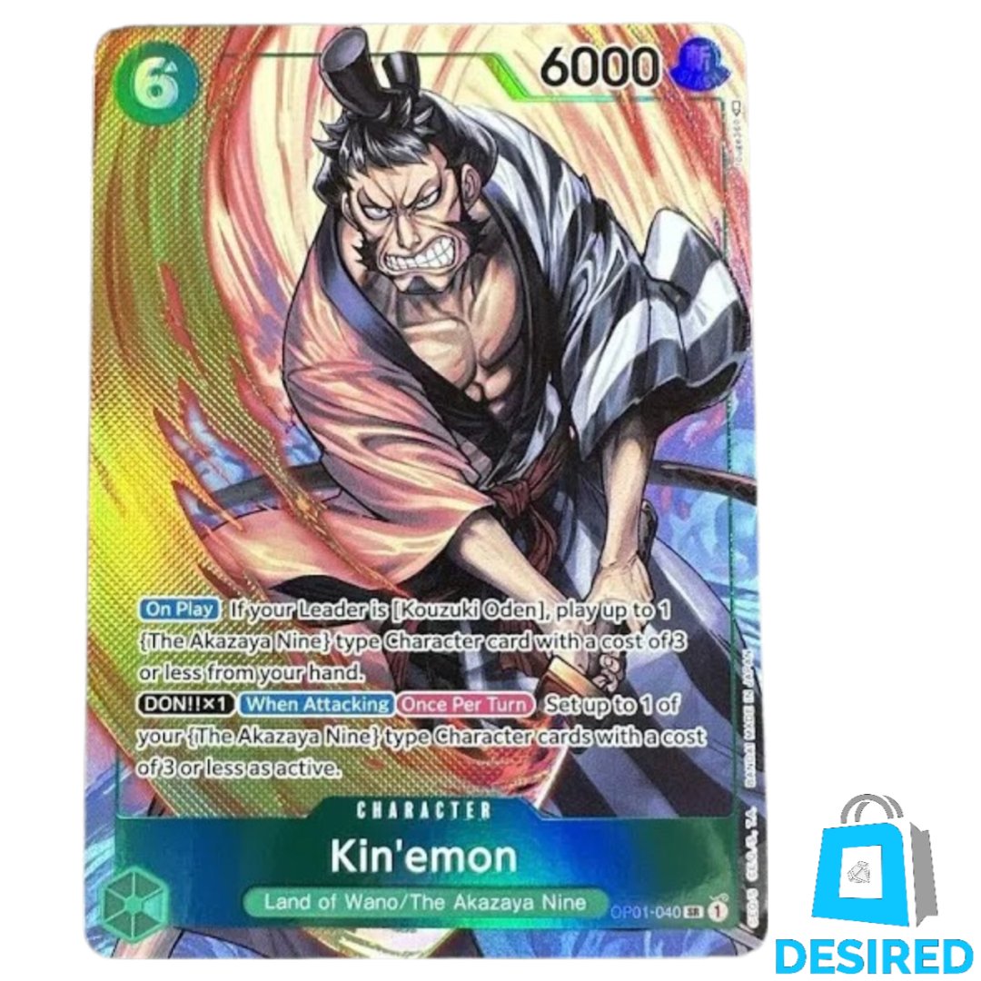 Kinemon (Alternative Art) OP01-040 SR - Romance dawn OP01 - Desired Collectibles Limited