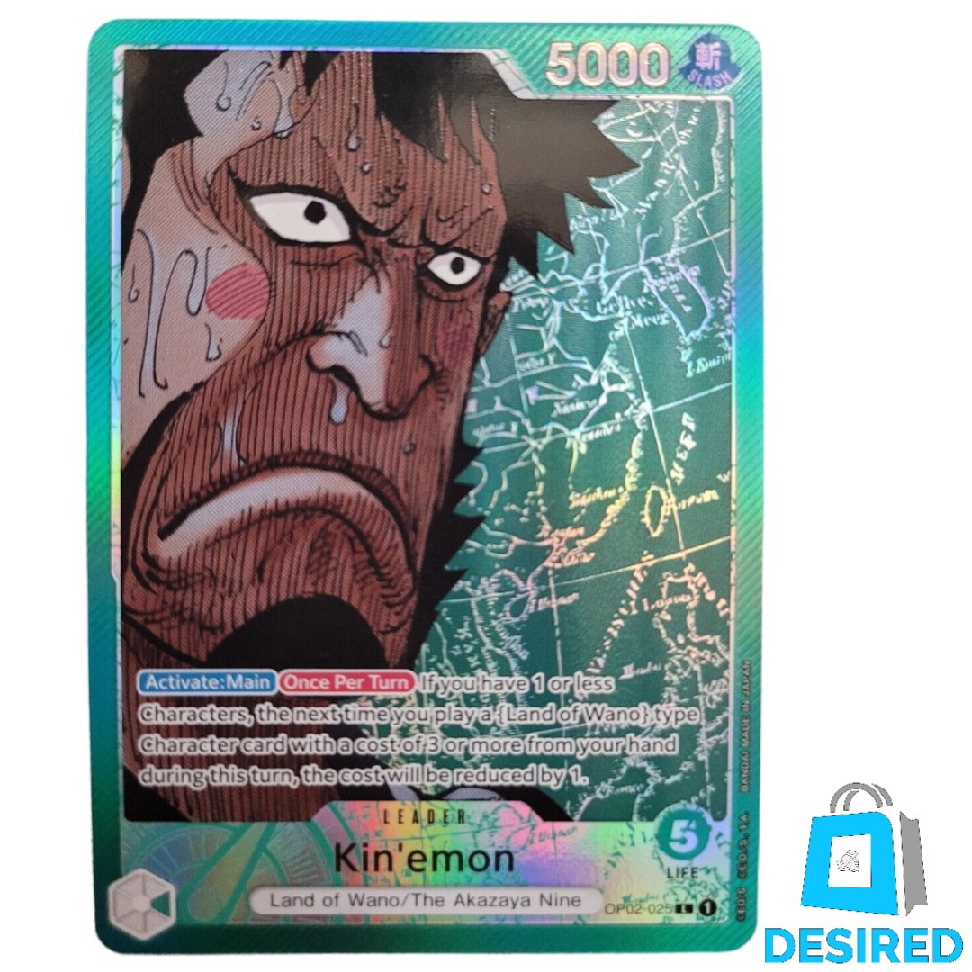 kinemon (Alternative Art) OP02-025 L - Paramount War (OP02) - Desired Collectibles Limited