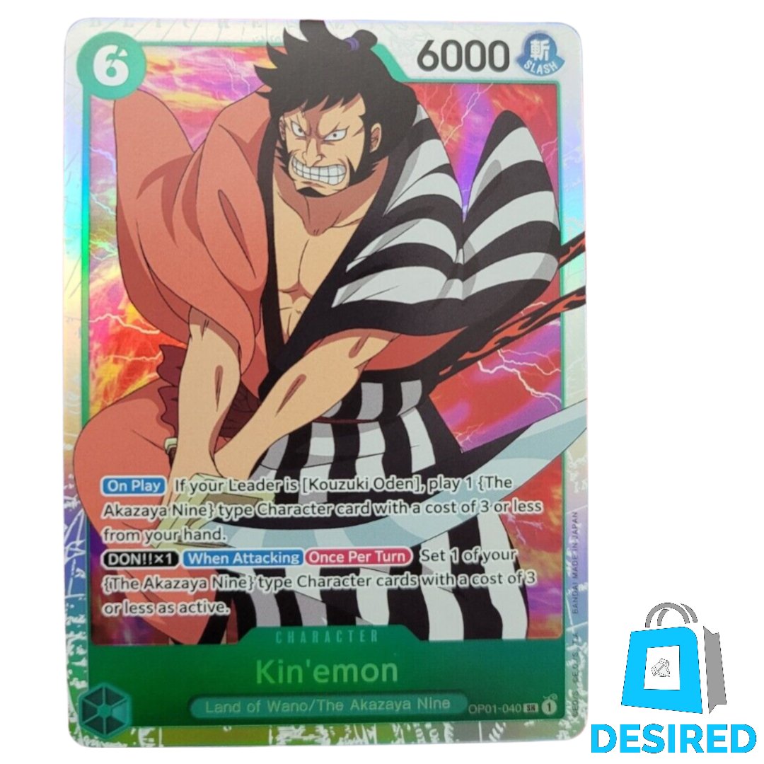 Kin'emon OP01-040 SR - Romance Dawn OP01 - Desired Collectibles Limited