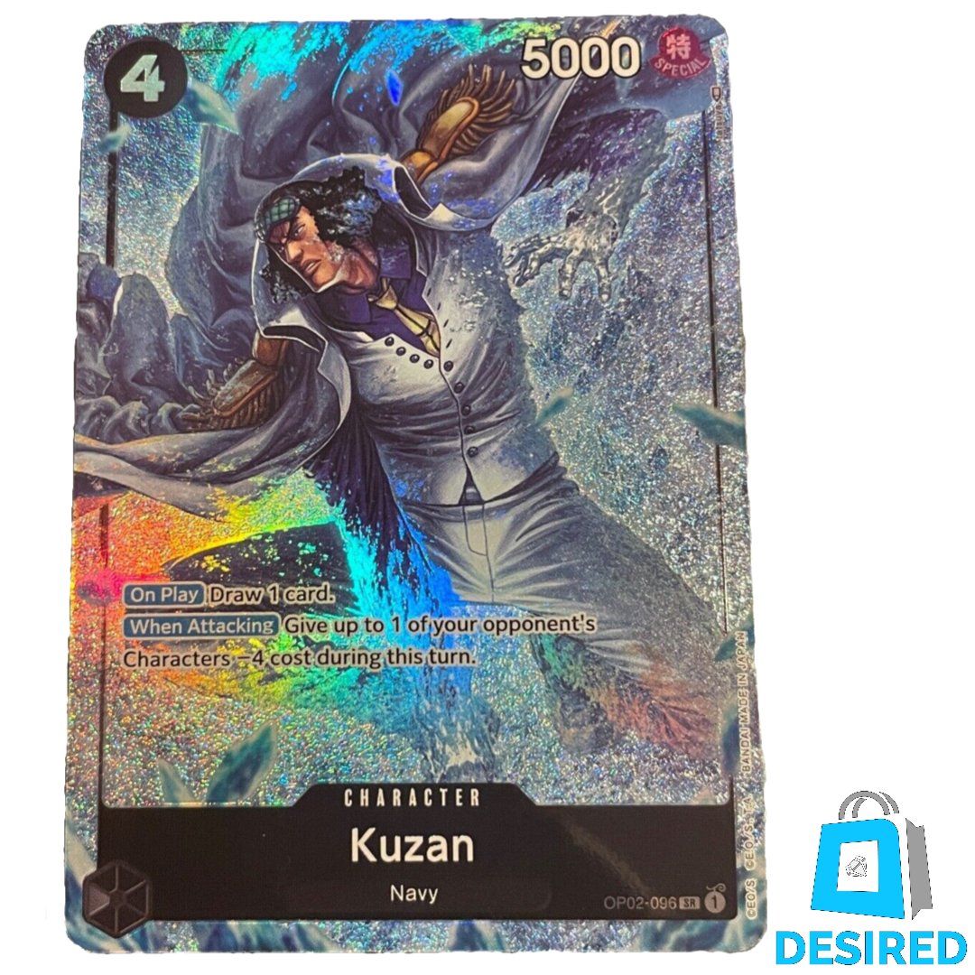 Kuzan (Alternative Art) OP02-096 SR - Paramount War OP02 - Desired Collectibles Limited