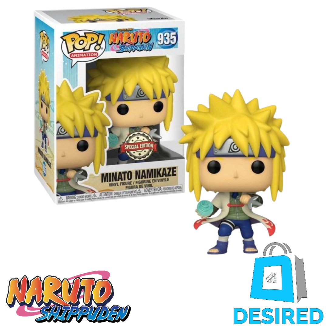 Minato Namikaze Rasengan #935 - Naruto Shippuden Funko Pop! - Desired Collectibles Limited