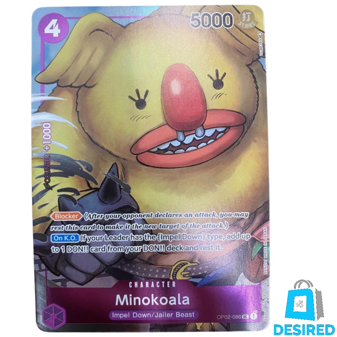 Minokoala OP02-086 UC - Box Topper OP02 - Desired Collectibles Limited