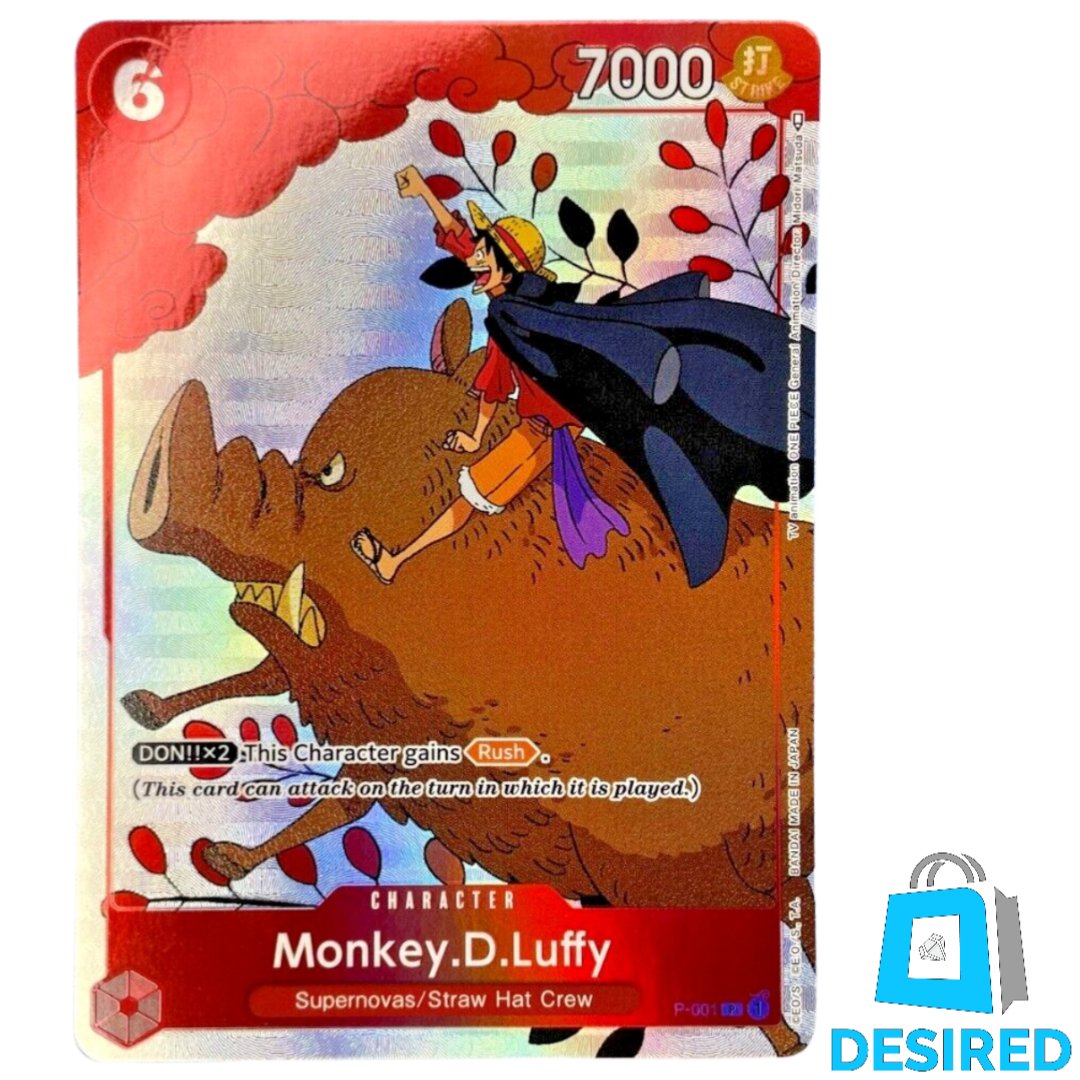 Monkey D Luffy (Gift Collection 2023) - One Piece Promotion Cards (OP-PR) - Desired Collectibles Limited