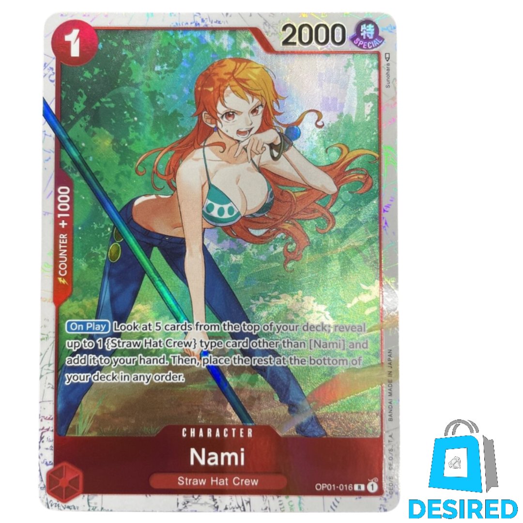 Nami ST10-016 R - The Three Captains ST10 - Desired Collectibles Limited