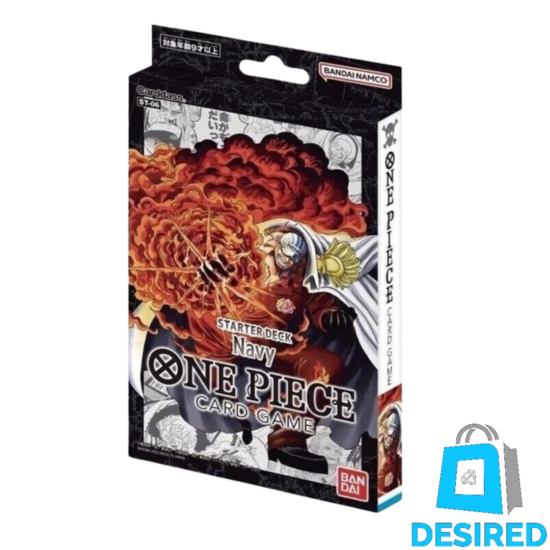 One Piece Card Game - Starter Deck Absolute Justice ST06 - Desired Collectibles Limited