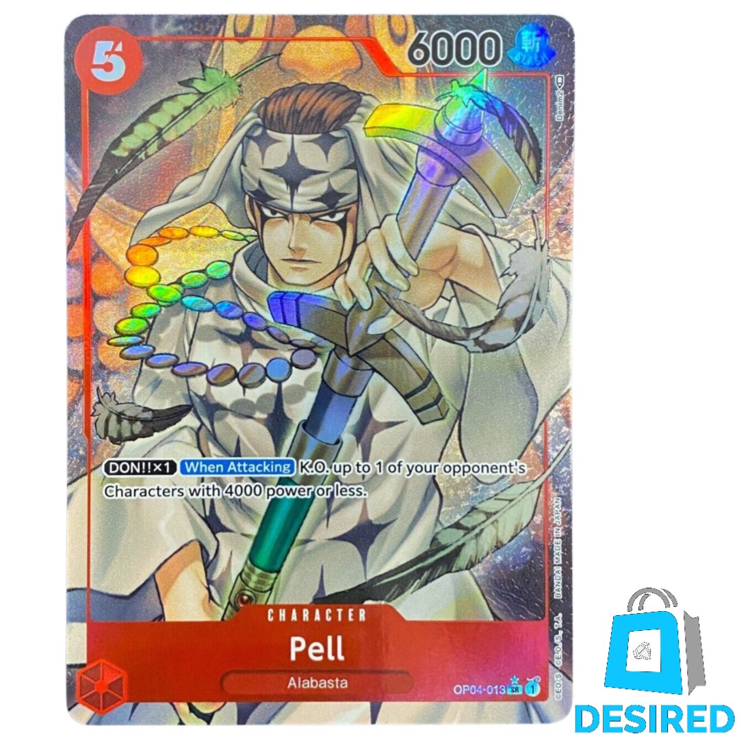 Pell (Alternate Art) OP04-013 SR - Kingdoms Of Intrigue OP04 - Desired Collectibles Limited