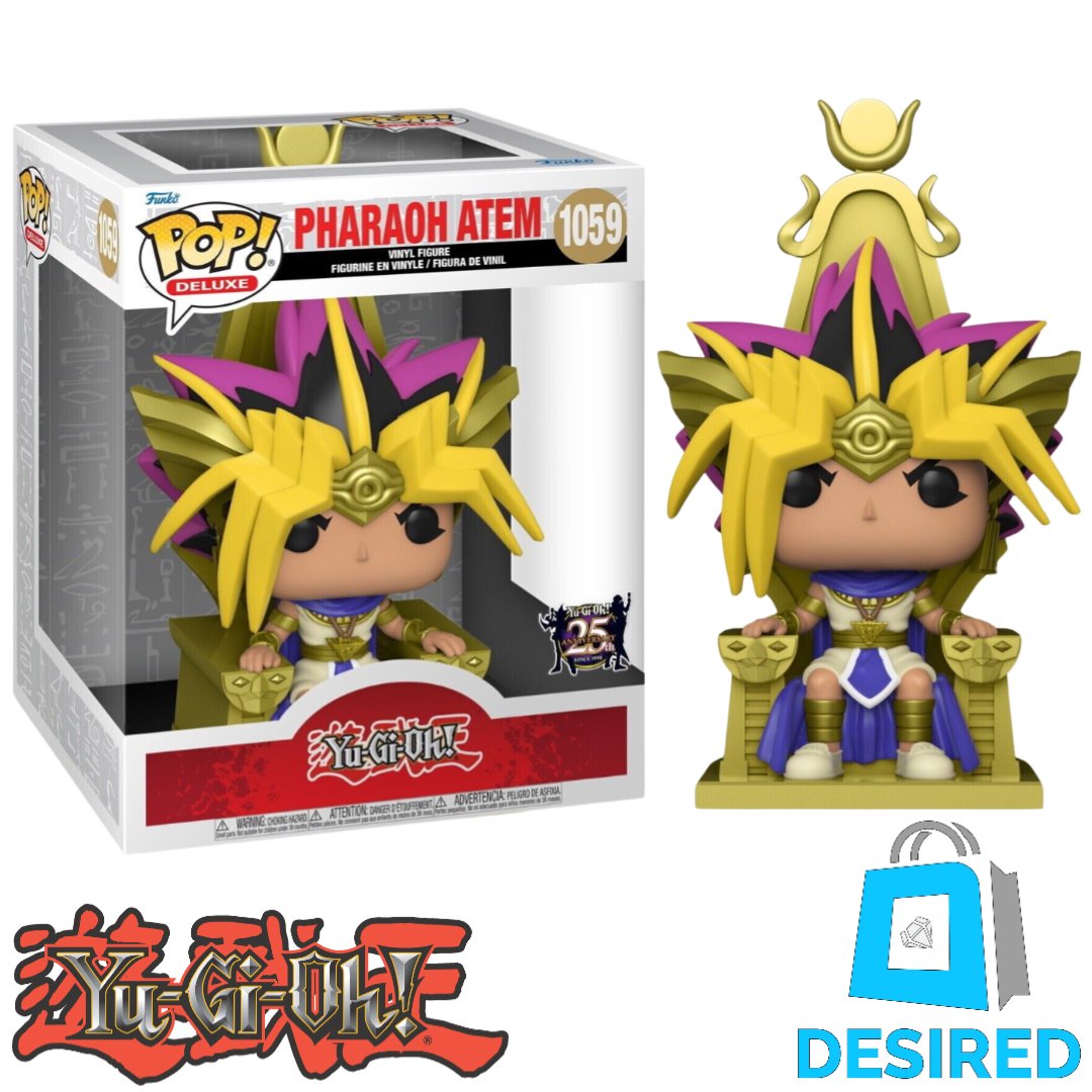 Pharaoh Atem Deluxe #1059 - Yu-Gi-Oh Funko Pop! - Desired Collectibles Limited