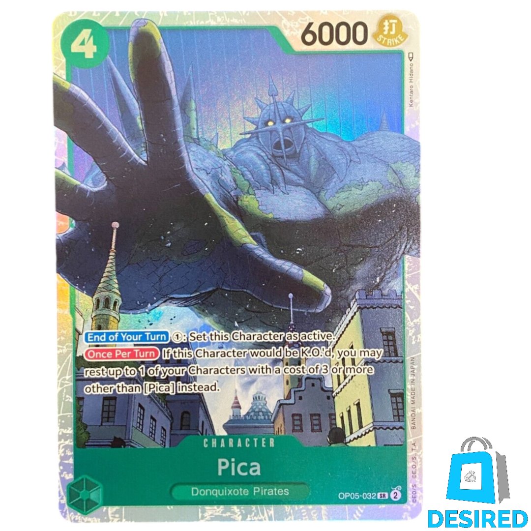 Pica OP05-032 SR - Awakening Of The New Era (OP-05) - Desired Collectibles Limited