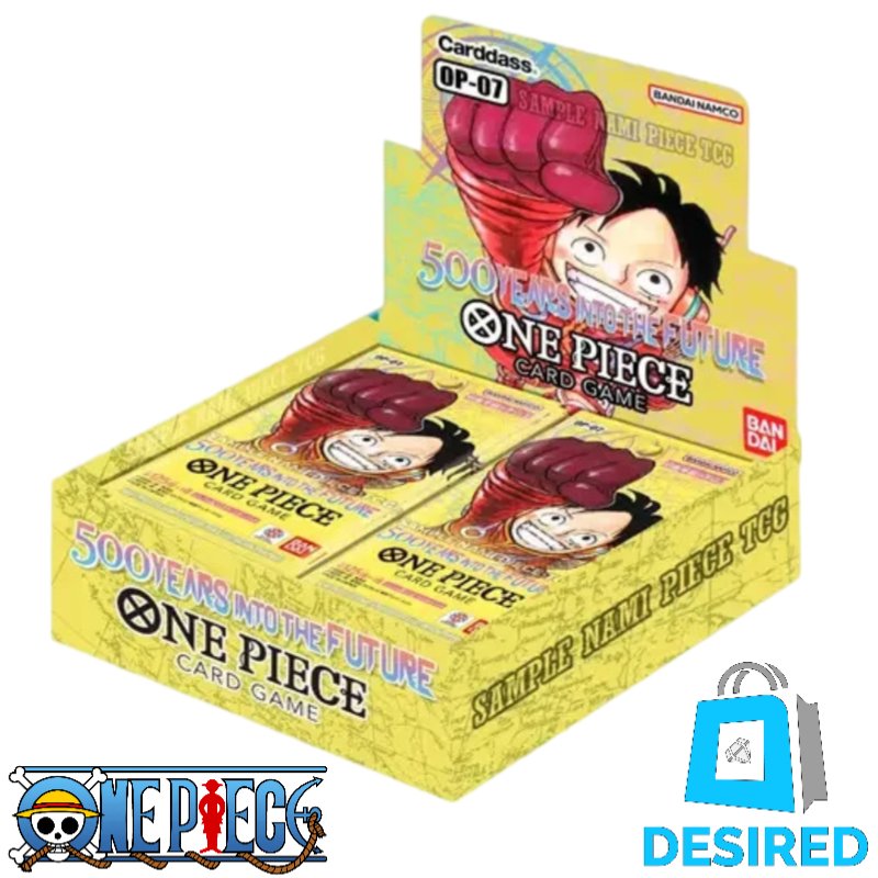 (Pre Order) One Piece Card Game Booster Box - 500 Years In The Future (OP-07) - Desired Collectibles Limited