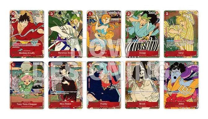 (Pre Order) One Piece Card Game: English Version - 1st Anniversary Set - Desired Collectibles Limited