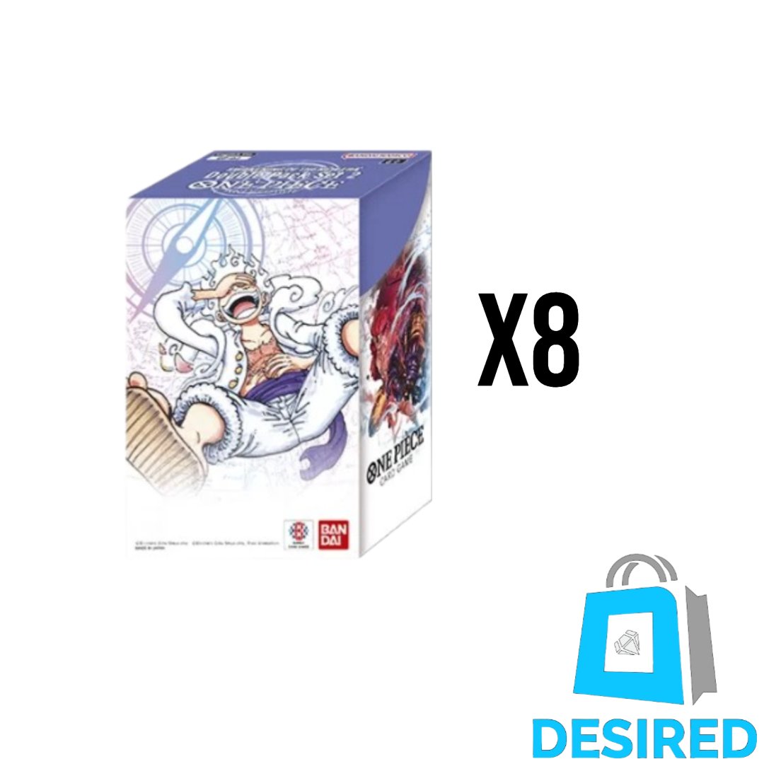 One Piece: Double Pack Set Vol.2 Case Of 8 Box (DP-02)