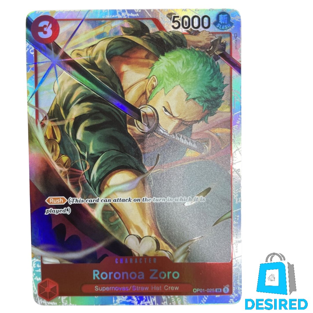 Roronoa Zoro ST10-025 SR - The Three Captains ST10 - Desired Collectibles Limited