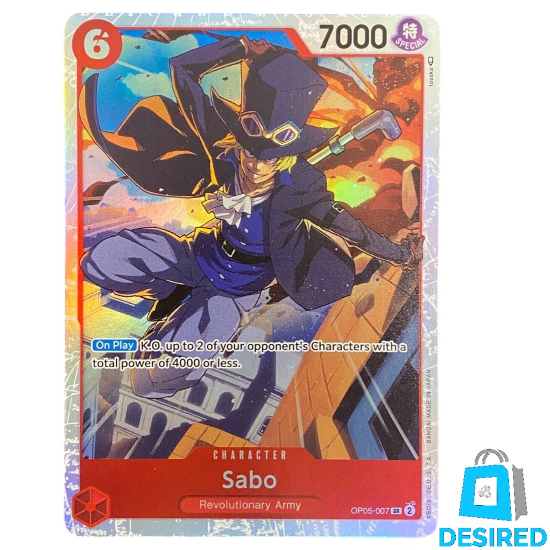 Sabo OP05-007 SR - Awakening Of The New Era (OP-05) - Desired Collectibles Limited