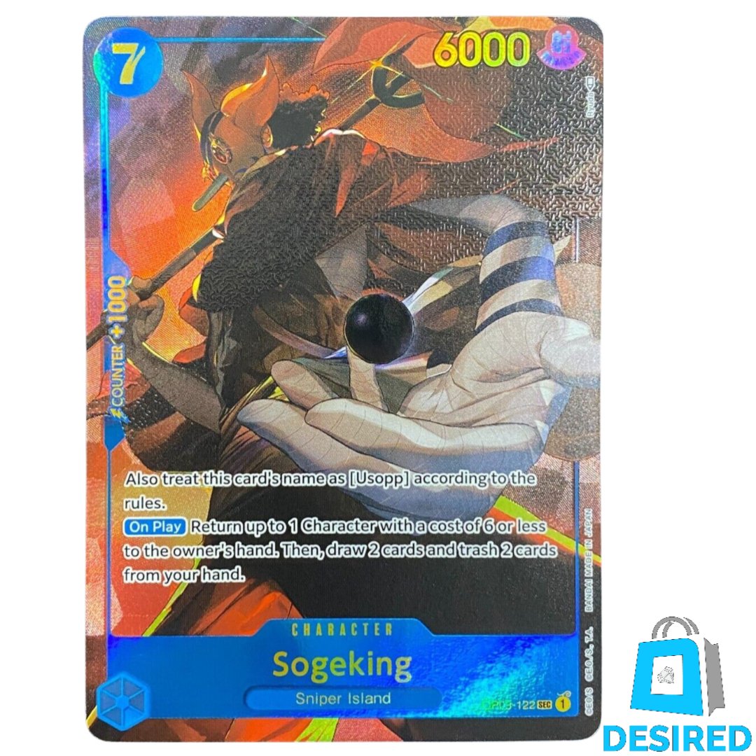 Sogeking (Alternate Art) OP03-122 SR - Pillars Of Strength OP03 - Desired Collectibles Limited